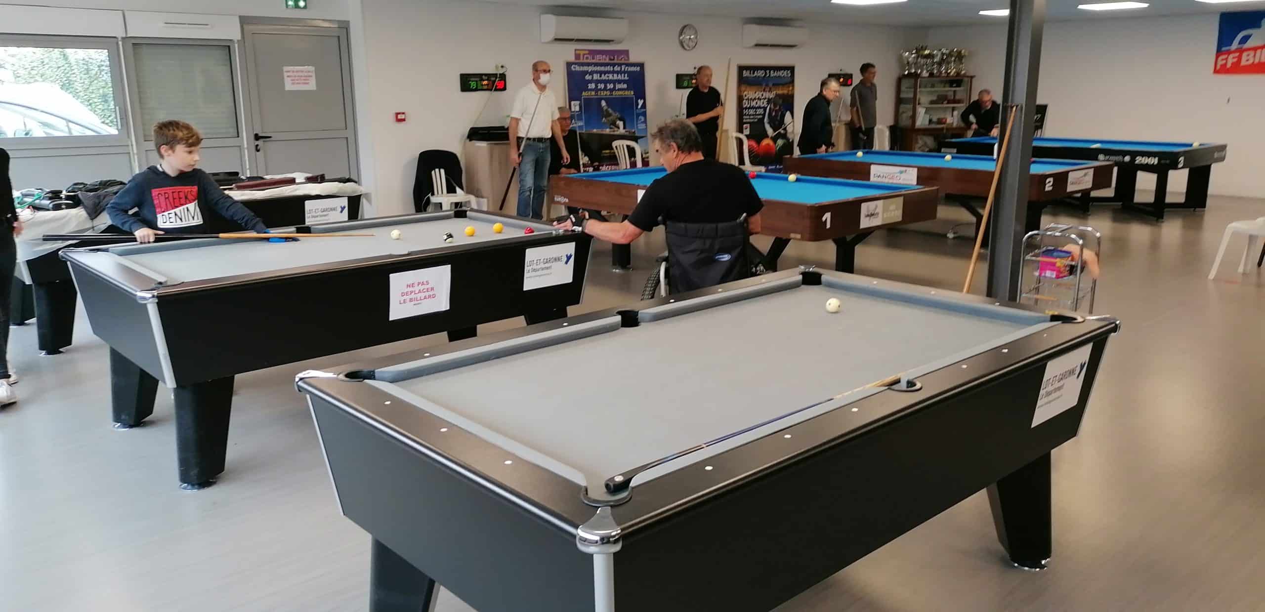 Arnage. Le billard local est le premier club en Sarthe à obtenir le label «  École »