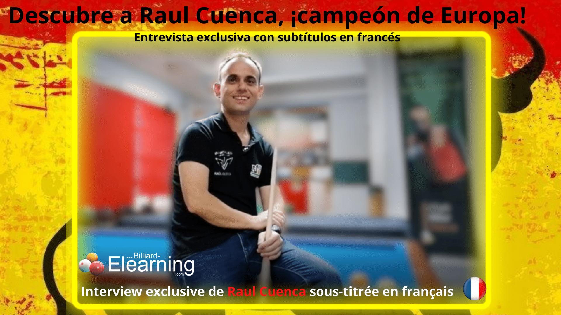 Découvrez le champion d’Europe Raul Cuenca avec son interview !