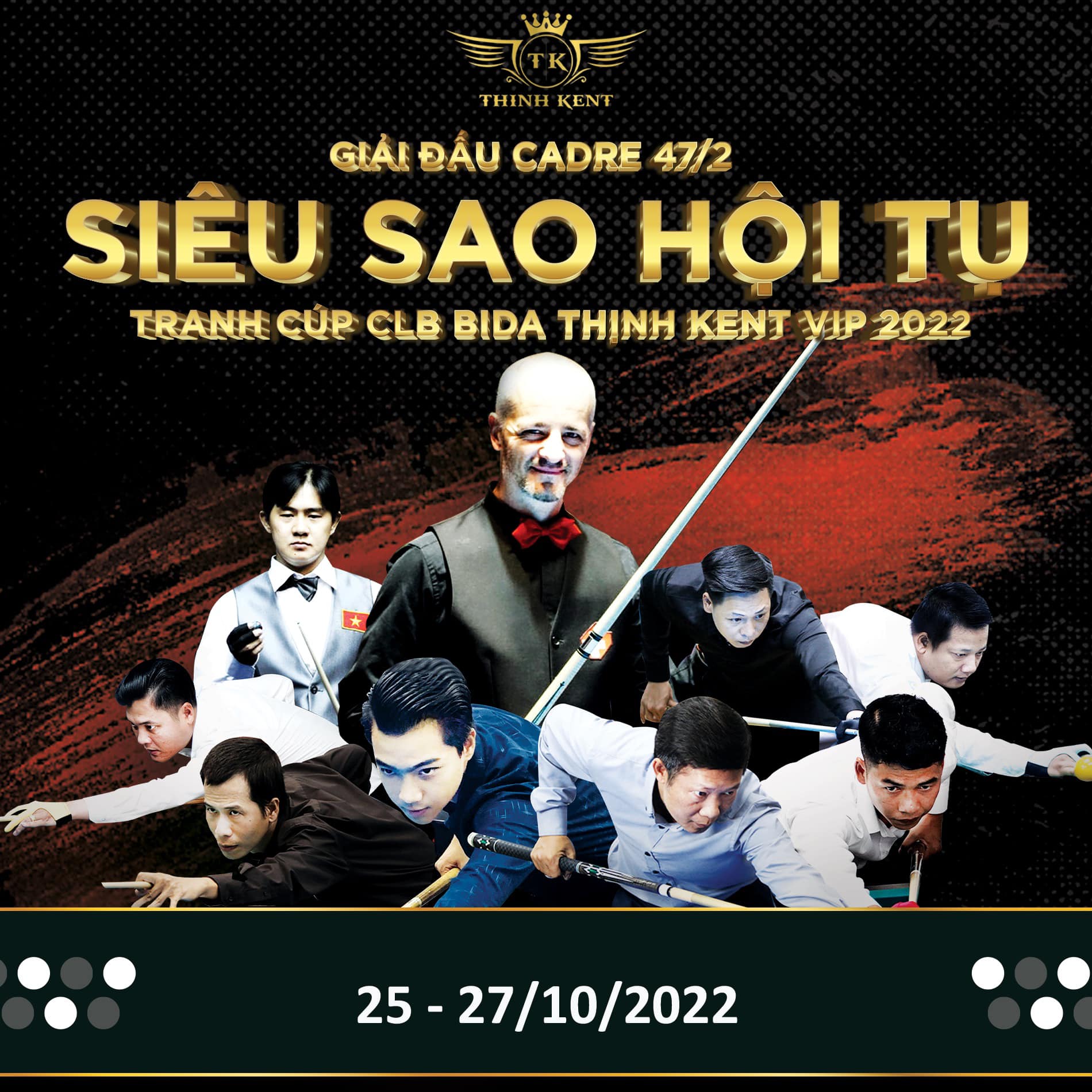 Vietnam -Hô Chi Minh City – Tournoi au cadre 47/2
