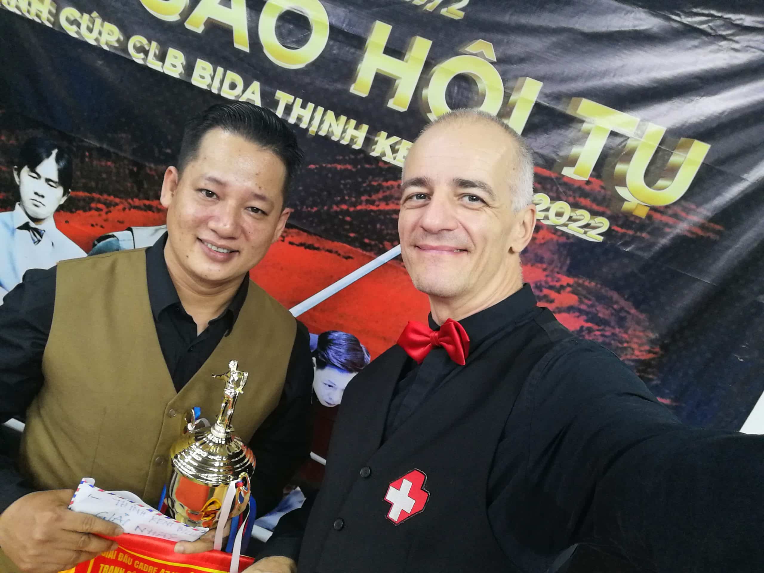 Vietnam – Hô Chi Minh City – Minh Dông gagne le tournoi au cadre 47/2