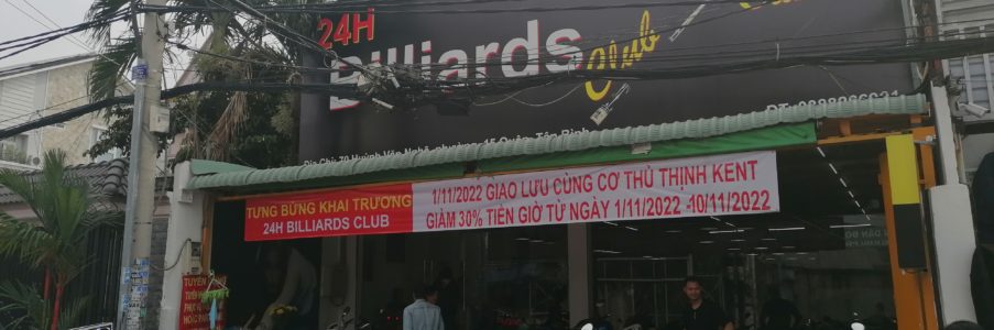 Vietnam – Hô Chi Minh City – 24H Billiards Club