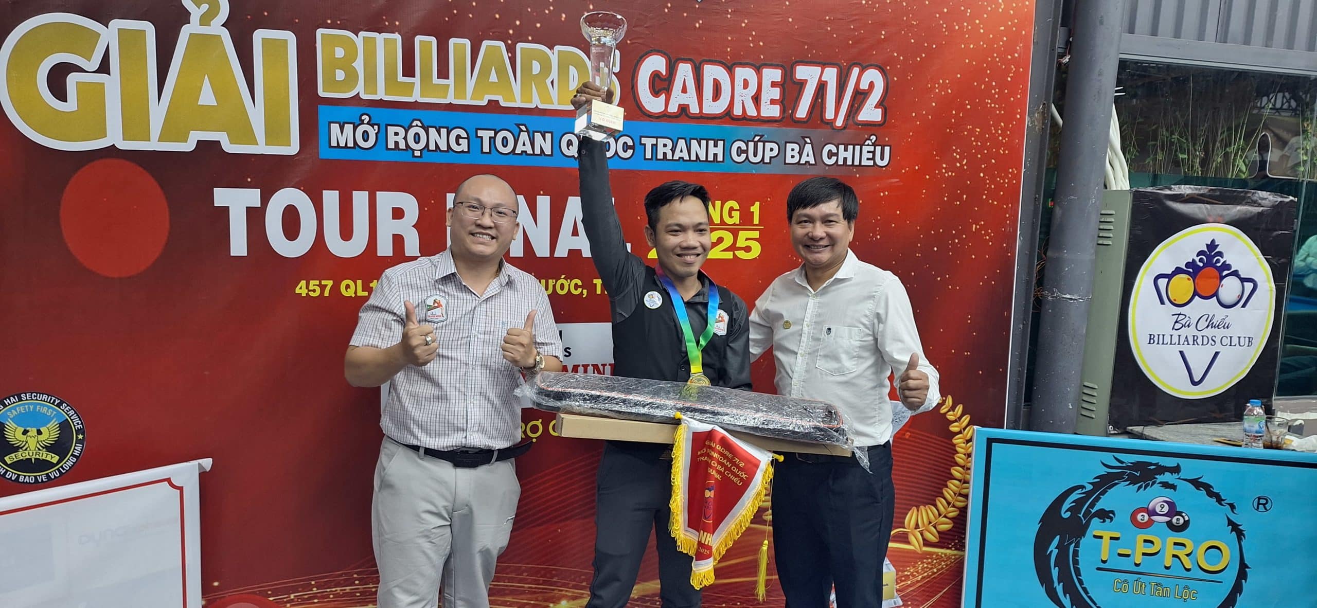 Vietnam – Ho chi Minh City – Tournoi final cadre 71/2 Ba Chieu 3