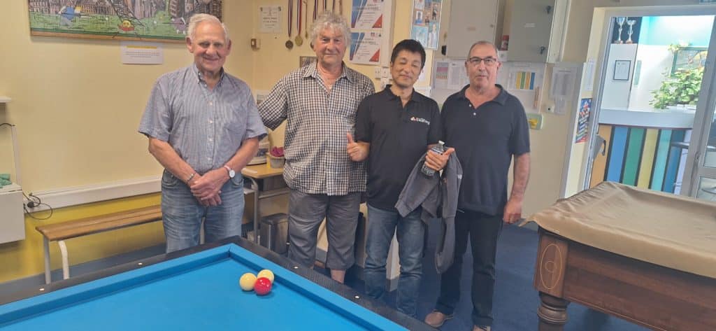 Sakamoto Europe Tour #5 – France – Friville – Billard Club de Friville Escarbotin
