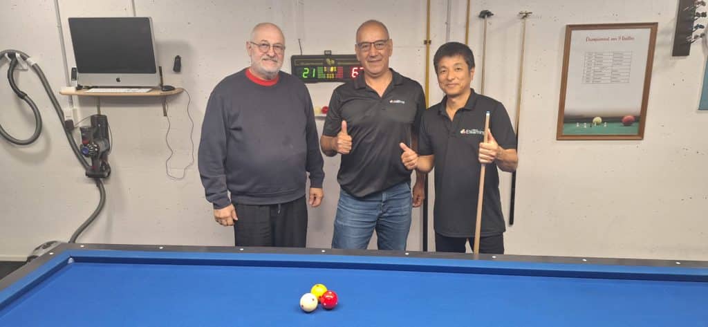Sakamoto Europe Tour #14 – Suisse – Billard de l’Ouest Lausannois