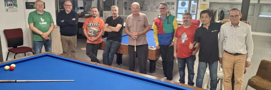 Sakamoto Europe Tour #15 – France – Billard Club Agenais