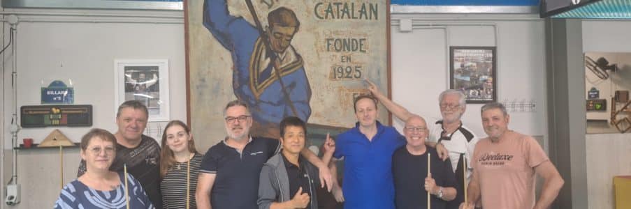 Sakamoto Europe Tour #16 – France – Perpignan – Billard Club Catalan