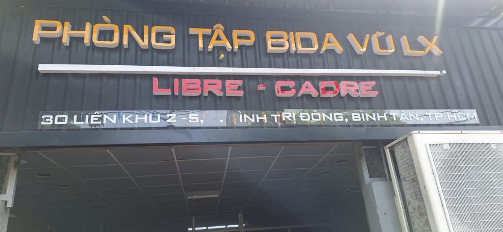 Vietnam – Ho Chi Minh City – Phong Tap Bida Vu LX