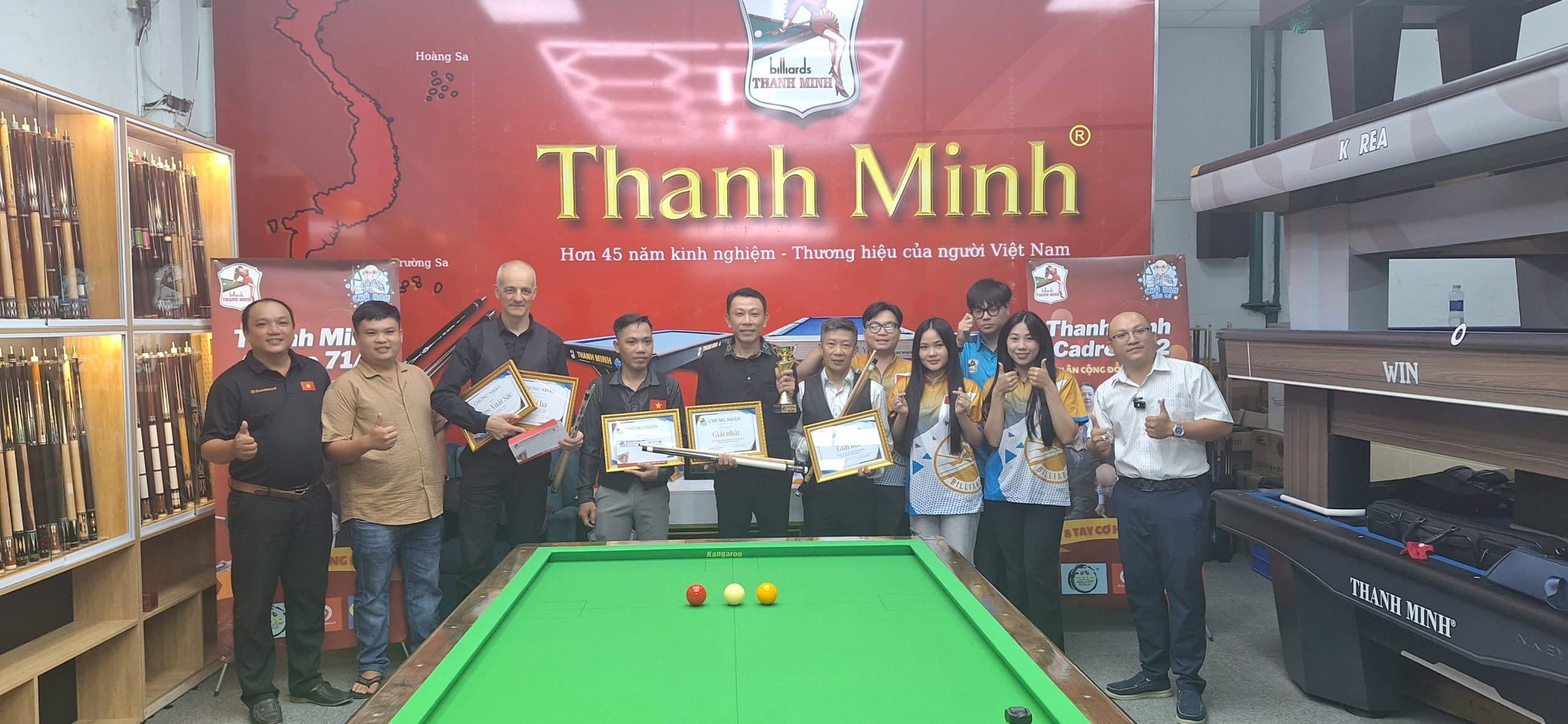 Vietnam – Ho Chi Minh City – Billiards Thanh Minh Top 8