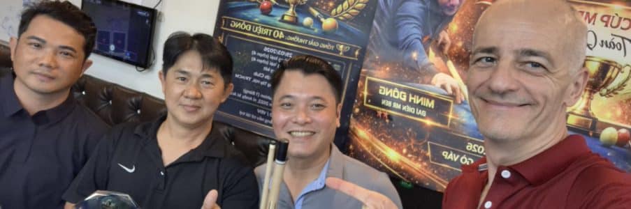 Vietnam – Ho Chi Minh City – Mr Ben Tournament 1 cushion